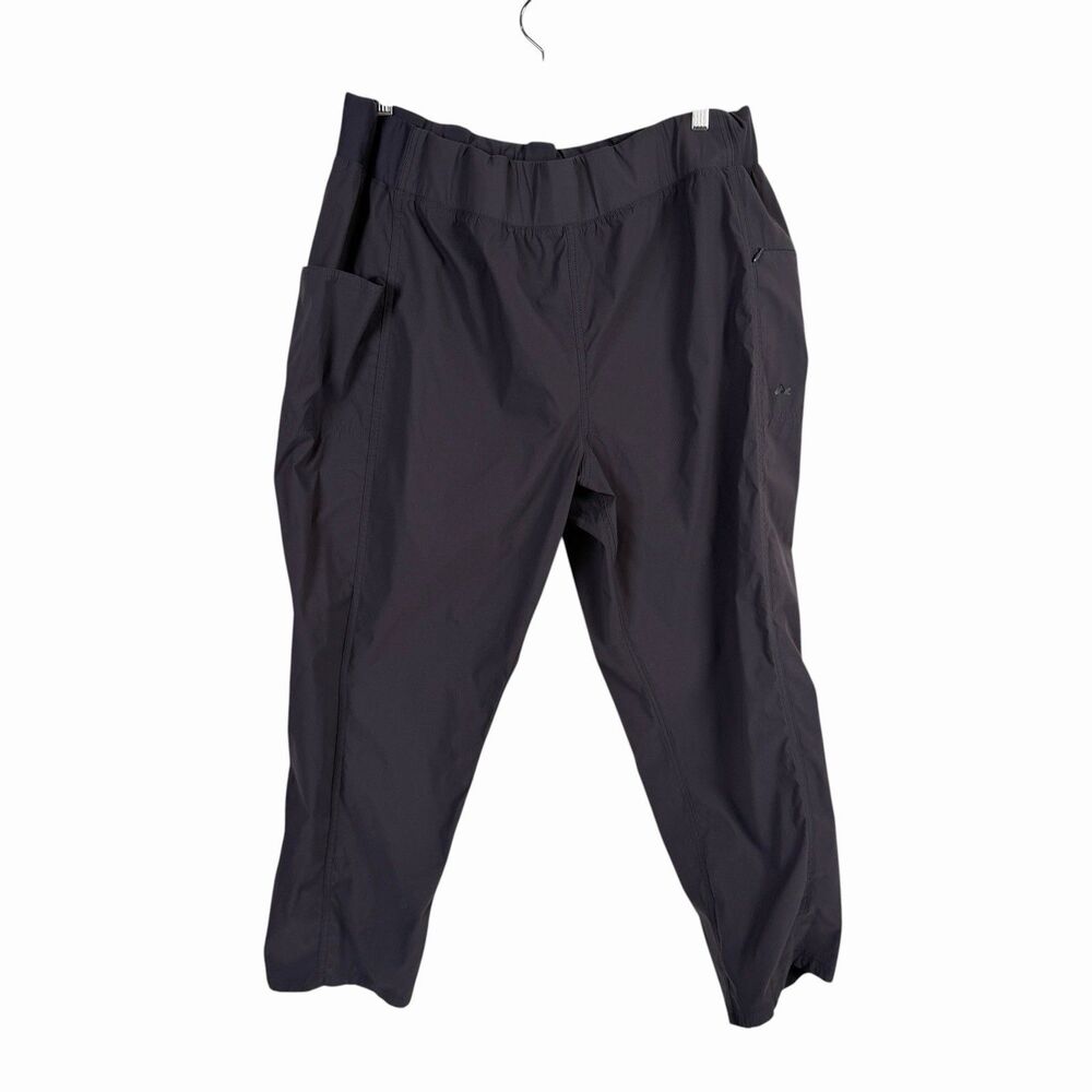 Ridgecut Toughwear Womens Pants 2X Dark Grey Purple Cargo Work Hiking Utility
